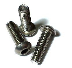 Button Socket Head Cap Screws SUS304 M6 10Pc/Lot - Click Image to Close